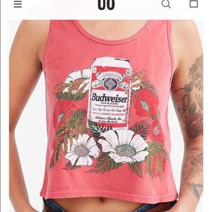 Junk food urban outfitters Budweiser tank
